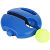 VGEBY Allenatore di Tennis,Set di Allenatori di Tennis Base per Allenatore con Corda Nera,Strumento di Allenamento per Principianti per Bambini Adulti con Pallina da Rimbalzo da Tennis da Pavimento (Blu)