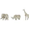 Loolipo Sodertex- Puzzle, Colore Beige, 22x14cm, L310020