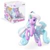 Galupy Rainbow Unicorn Collector Edition Sunny - Unicorno giocattolo da collezione, statuette di unicorno con ali scintillanti e cristalli Swarovski