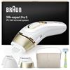 Braun Silk·expert Pro 5 Epilatore Luce Pulsata, Depilatore Corpo Donna, Alternativa al Laser Peli, Con Rasoio Donna Venus e 4 Testine, Luce Pulsata Braun, Idea Regalo, Bianco/Oro PL5342