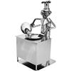 BRUBAKER Vite Uomo Cook - Figura in Ferro Lavorata a Mano Dell'uomo di Metallo Della Cucina - Idea Regalo di Figura in Metallo per Maestri e Cuochi per Hobby