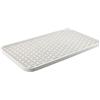 volumoon Scolapiatti con Vassoio Antigoccia, 39 x 22,5cm Vaschetta Raccogligocce in Plastica Bianco, Scolapiatti a 2 Ripiani, Doppio Strato Staccabile per Posate, Tazze, Frutta, Vassoi per Tè e Caffè