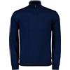 RALPH LAUREN MAGLIONE MEZZA ZIP IN LANA MERINO