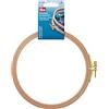 Prym - Prym Colore Naturale (0.8x16cm) Faggio Legna Ricamo Telaio con Ottone Vite - 1 Pezzo