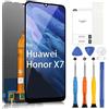 ARSSLY LCD Display per Honor X7 LCD Schermo per Honor X7 CMA-LX2, CMA-LX1, CMA-LX3 6,74 Pollici Sostituzione Schermo Touchscreen Digitazer Assembly con Riparazione Kit