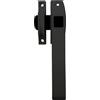 MICEL - 51417 - Chiusura a scatto in nylon per porte, adatta per mano destra, colore nero, 52 x 145 x 55 mm