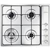 Smeg SR64S piano cottura Acciaio inossidabile Da incasso 60 cm Gas 4 Fornello(i)