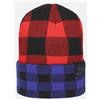 Jail Jam Skipper Red Berretto Scacchi Rosso-Blu Junior