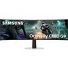 SAMSUNG Monitor Gaming Odyssey OLED G9 (S49DG912), Curvo (1800R), 49'', 5120x1440 (DQHD), 32:9, HDR10+, QD-OLED, 144Hz, 0,03ms (GtG), Compatibiltà G-Sync, HDMI 2.1, Micro HDMI, DP, Ingresso Audio