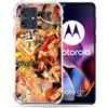 Cokitec Cover rinforzata per Motorola G54 5G Manga One Piece Nakama