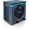 Gre HPM30 - Mini pompa di calore per piscine fuori terra fino a 30 m3, riscaldamento per piscine fuori terra. Colore grigio