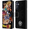 Head Case Designs Licenza Ufficiale Dragon Ball Super Goku Universe Survival Characters Custodia Cover in Pelle a Portafoglio Compatibile con Samsung Galaxy A15