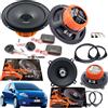 Hertz EvoTuning Kit 6 Casse Altoparlanti Hertz Dsk 165.3 Dcx130.3 Ant+Post per Fiat Grande Punto