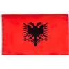 AZ FLAG BANDIERA ALBANIA 90x60cm - BANDIERA ALBANESE 60 x 90 cm - AZ FLAG