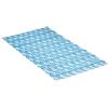 TATAY Tappetino Antiscivolo da Doccia o Vasca, di PVC con Ventose, Resistente a muffe e microbi, antibatterico, Design Pesci, Blu, Dimensione 72 x 36 cm (5510200)