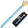 Coregiftr Penne Diamante Personalizzate con Cristallo, Penna Fantasia Personalizzata Bulk con Testo di Nome Inciso, Metallo Bling Stylus Regalo Personalizzato