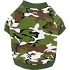 BESPORTBLE Cappottino Estivo per Cani Medi Camouflage Costume Casual per Cuccioli Abbigliamento per attività all Aperto e Casa Taglia