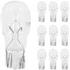 cyclingcolors 10x Lampadina 12V 10W T13 W2.1x9.5d wedge freccia lampada lampadine luce auto moto ciclomotore scooter cruscotto frecce, trasparente