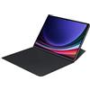 Samsung Smart Book Cover Custodia per tablet a libro posizionabile con doppia visualizzazione per Galaxy Tab S9 Ultra | Tab S10 Ultra, Nero