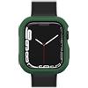 OtterBox All Day Bumper per Apple Watch Series 9/8/7-45mm, antichock e cadute, sottile e protettivo per schermo e bordi dell' Apple Watch, Verde