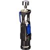 Geberit - Meccanismo di scarico Geberit Serie 240, doppia scarica, Rock Refill: cromo lucido (136.915.21.1)