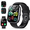 CASCHO Smartwatch Uomo Donna,1.91" Orologio Smartwatch,con Effettua/Risposta Chiamate,100+ modalità Sportive con Sonno/Cardiofrequenzimetro,SpO2,Fitness Tracker,Contapassi,IP68 Impermeabile Smart Watch