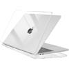 EooCoo Cover compatibile con MacBook Air 13,3 Pollici M1 A2337 A2179 A1932, Custodia Rigida in Plastica per 2020 2019 2018 con 13,3" Retina Display e Touch ID - Cristallo Trasparente