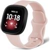 AXFEE Cinturino per Fitbit Versa, 1 Pezzi Cinturino Regolabile Cinturino Sportivo, Silicone Cinturino Ricambio, Compatibile per Fitbit Versa 3/Fitbit Versa 4/Fitbit Sense/Sense 2 (Piccolo/Grande)