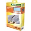 Windhager Tenda Vela Parasole per tendicorda, Protezione Solare, pergola o Giardino d'inverno, 270 x 140 cm, Ciano, 10881