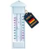 TFA Dostmann Maxima-Mima Termometro analogico 10.3014.02 Alti e Bassi Resistente alle intemperie Bianco L 80 x P 32 x H 232 mm