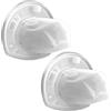 Trade-Shop 2 filtri di ricambio per Black & Decker Dustbuster VF110 BDH2000L CHV1210 CHV1410 CHV1410B CHV1410L CHV1510 CHV9610 DV1015 DV1415 DV1815 DV4800N DV4810N DV6010N DV7210 DV7215 DV9610AN