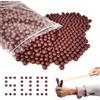 Jeyrup 500 Pezzi Sfere per Fionda, Slingshot Fango Sfera Palla di Argilla, 8.5 mm Ecologiche Argilla Palline per Catapulta con Qualsiasi Fionda da Caccia