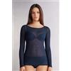 Intimissimi Maglia Manica Lunga Ultranatural With Cashmere Blu