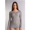 Intimissimi Maglia Manica Lunga Ultranatural With Cashmere Grigio
