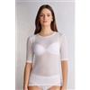 Intimissimi Maglia Manica Corta Ultranatural With Cashmere Bianco