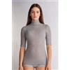 Intimissimi Maglia Collo Alto Ultranatural With Cashmere Grigio