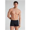 Intimissimi Boxer In Cotone Mercerizzato Filo Premium Nero