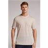 Intimissimi T-shirt In Lino Nero