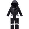HEONSATI Tuta Da Sci Termiche Tute Neve Completi Di Piumino Set Da Sci Snowsuit Set Da Neve Leggero Tutine Bambini Bambino Ragazzi Da Sci Tuta Set Snowboard Unisex Bambino Moda Per Lo Snowboard, Invernale