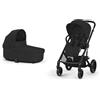 Cybex Gold Passeggino con Navicella Cybex Gold Balios S Lux Moon black
