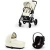 Cybex Gold Trio Cybex Balios S Lux con Cloud G Seashell beige