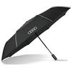 Audi collection Audi 3122200400 - Ombrello tascabile con anelli, colore: Nero, Nero, Moderno