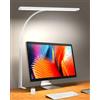 iFalarila [2025 Version 160 LED Lampada da Scrivania con Morsetto 30 Modalità, Più Luminoso Lampade da Tavolo 360° Flessibile Lampada da Lettura con Caricatore USB per Lavoro Studiare o Leggere-70CM