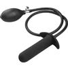 Generic Dildo anale gonfiabile Plug anale espandibile con pompa Giocattoli sessuali for donne Uomini Dilatatore anale Massaggiatore Prodotti for adulti Silicone(A)