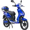 Bicicletta Elettrica Scooter Z-TECH ZT-09-TDC 1000W 20Ah 48V Batteria Piombo-Blu