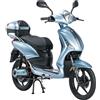 Bicicletta Elettrica Scooter Z-TECH ZT-09-TDC 1000W 20Ah 48V Batteria Piombo-Silver/Grigio Metallizzato