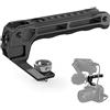 SMALLRIG ARRI-Style Manico Superiore per Gabbia Fotocamera con Perni di Posizionamento da 3/8'', Impugnatura Leggera Universale per Montare Fotocamera DSLR (Lite) - 3765