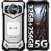 DOOGEE S200 Rugged Smartphone 5G Android 14, 32GB RAM+256GB/2TB ROM Telefono Indistruttibile, 10100mAh(33W) Cellulare Antiurto, 6.72 FHD+ 120Hz, 100MP+20MP Visione Notturna, IP68/ 5G Dual SIM/NFC