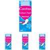 Carefree Salvaslip Cotton Feel Normal Fragranza Fresca, Salva slip donna 100% traspiranti per tutti i tipi di slip, Morbidi proteggi slip che si adattano ai movimenti del corpo, 20 salvaslip