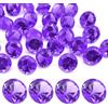 LYHLYA Pietre preziose per bambini, diamanti acrilici viola 25 mm, diamanti decorativi acrilici, gemme finte per vasi, vasi di nozze, decorazioni da tavolo, decorazioni per feste